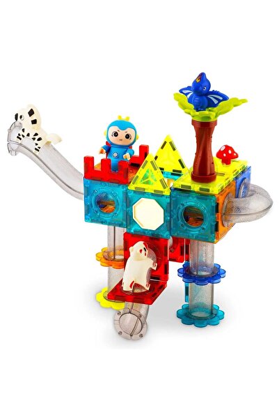 Ricokids Building set with magnetic pieces, stimulates creativity and imagination, exercises coordination...