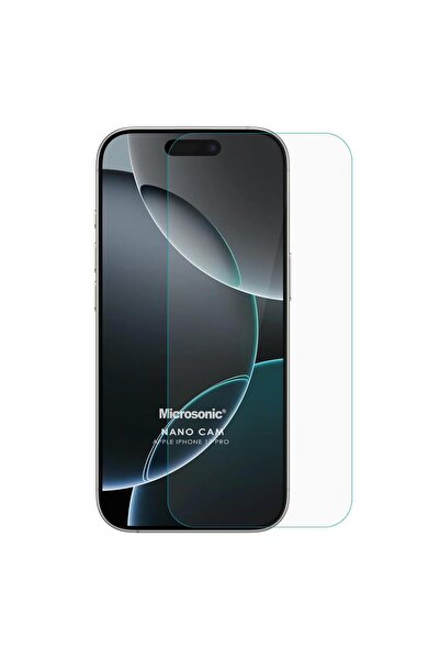 Microsonic Apple iPhone 17 Pro Nano Glass Cam Ekran Koruyucu