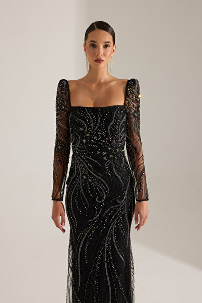 BETTY & SAM CANNES SİYAH ELBİSE