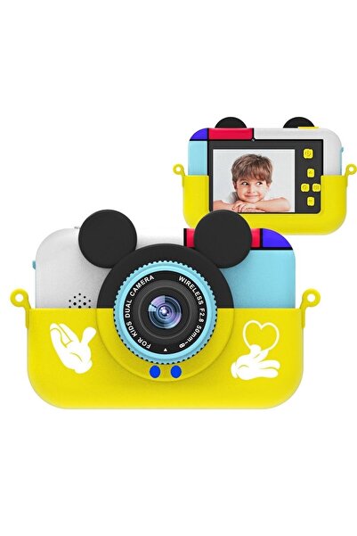 DacEnergy Camera foto/video pentru copii , design Mickey Mouse, camera duala,...