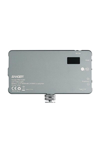 SANGER PRO-S180 v2 Bi-Color LED Video Işığı