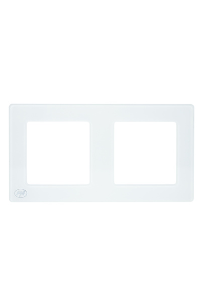 PNI Double frame WP2 made of glass for sockets
