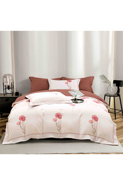 CHIRASO CHIRASO Bedding, LUX, Gift Box, ELASTIC Sheet 180x200+30cm, Duvet Cover 200x230, 4 Pillowcases