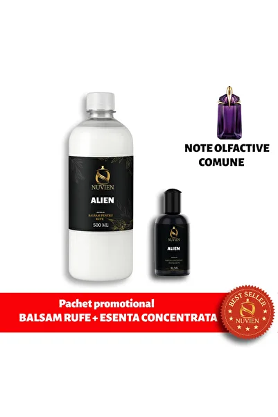 Nuvien Promotional package: Fabric softener 500ml + Concentrated essence 50ml, scent inspired by Alien