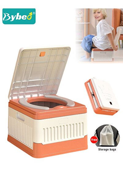 BYBEO مقعد تدريب محمول للأطفال على استخدام المرحاض، مرحاض قابل للطي، مقعد تدر...