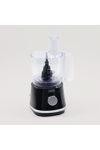 Alberto polypropylene food processor with 1.6L bowl,1.5L blender, black 800W