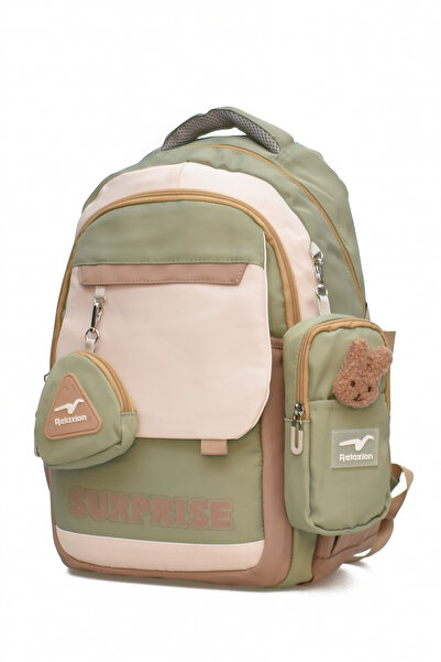 ELATAE Waterproof Fabric Children's Multi-Eye Orthopedic Backpack School Bag 1514