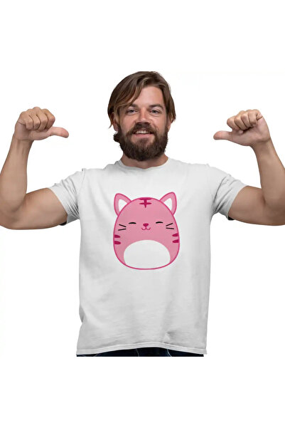 OEM Tricou Barbati Squishmallows Pisica Adorable