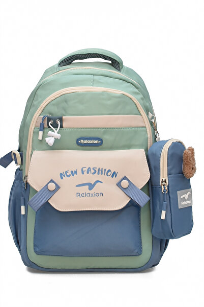 ELATAE Waterproof Fabric Children's Multi-Eye Orthopedic Backpack School Bag 1513