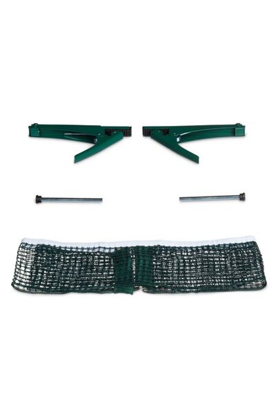Relaxdays Plasă de tenis de masă, extensibilă până la 174 cm, verde