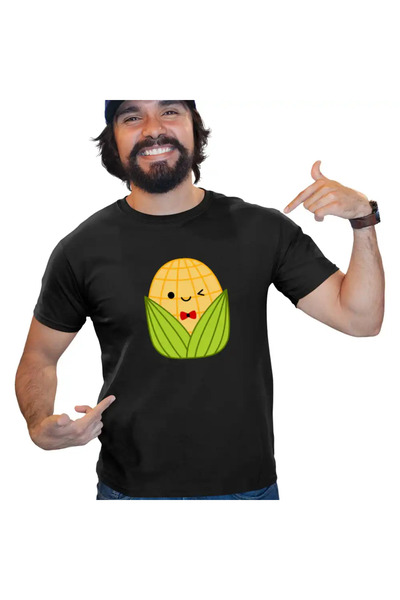 OEM Мъжка тениска Squishmallows Царевична ферма