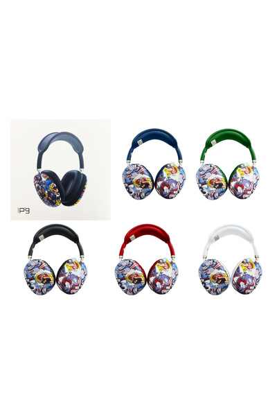 Platoon PL-2343 P9 DESENLİ BLUETOOTH KULAKÜSTÜ KULAKLIK