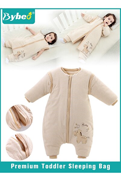 BYBEO Baby Sleep Sack, Soft Baby Sleeping Bag, Swaddling Blanket, Swaddle Wra...