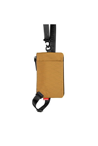 Skinarma Clutch Jager Crossbody Bag with Neck Strap Brown