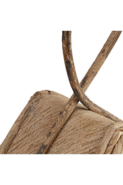 Relaxdays Căsuță decorativă rustică pentru păsări, lemn, 29 x 20 x 12 cm