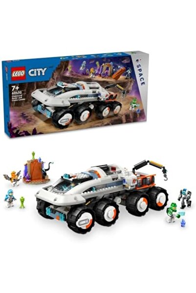 LEGO City Command Rover and Crane Loader Outer Space Toy for 7 Plus Year Old ...