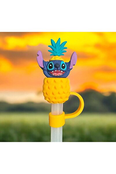 est-co Pipet Koruyucusu Aksesuar STİTCH ( 10 mm ) (STANLY QUENCHER UYUMLU) Stitch Karekter ,Pipet Tıpası,