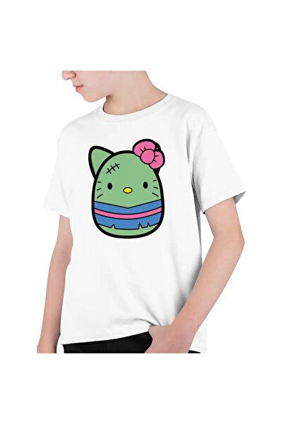 OEM Tricou Copii Baieti Squishmallows Pisica Zombie Horror