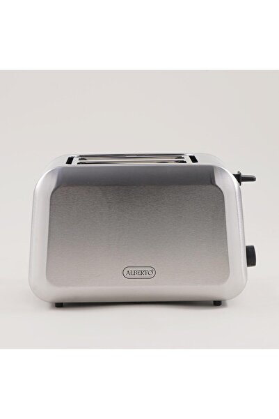 Alberto 2-slice stainless steel toaster long slot silver 750W
