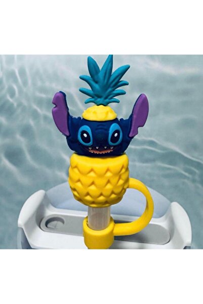 est-co Pipet Koruyucusu Aksesuar STİTCH ( 10 mm ) (STANLY QUENCHER UYUMLU) Stitch Karekter ,Pipet Tıpası,