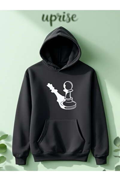 Vordevia سويت شيرت كبير الحجم من القطن بطبعة بييون بثلاث خيوط