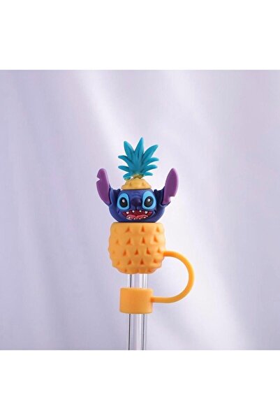 est-co Pipet Koruyucusu Aksesuar STİTCH ( 10 mm ) (STANLY QUENCHER UYUMLU) Stitch Karekter ,Pipet Tıpası,