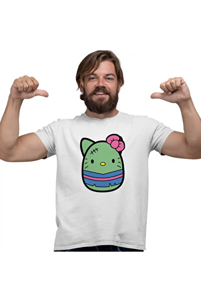 OEM Tricou Barbati Squishmallows Pisica Zombie Horror