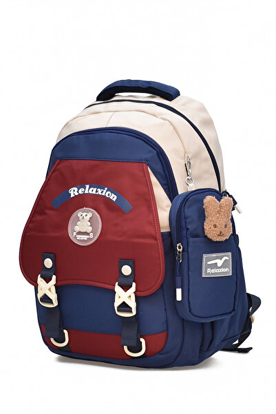 ELATAE Waterproof Fabric Children's Multi-Eye Orthopedic Backpack School Bag 1511