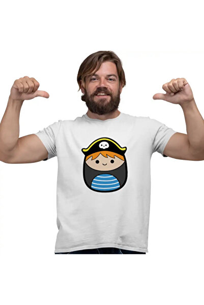 OEM Tricou Barbati Squishmallows Pirat Marinar