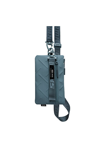 Skinarma Clutch Juno Boyun Askı Kayışlı Çapraz Vücut Çantası Mavi