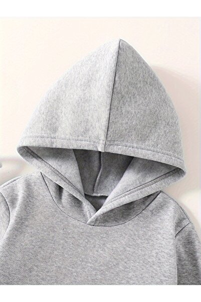 uyguntarz Lollipop Patterned Heart Printed Oversized Children's Sweatshirt