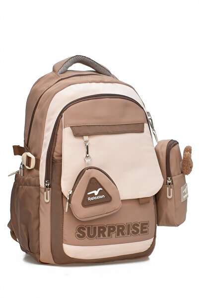 ELATAE Waterproof Fabric Children's Multi-Eye Orthopedic Backpack School Bag 1514