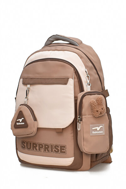 ELATAE Waterproof Fabric Children's Multi-Eye Orthopedic Backpack School Bag 1514