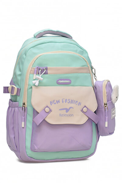 ELATAE Waterproof Fabric Children's Multi-Eye Orthopedic Backpack School Bag 1513