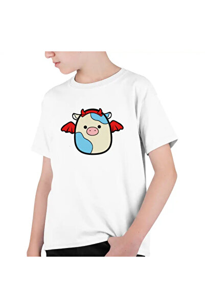 OEM Tricou Copii Baieti Squishmallows Porc Liliac