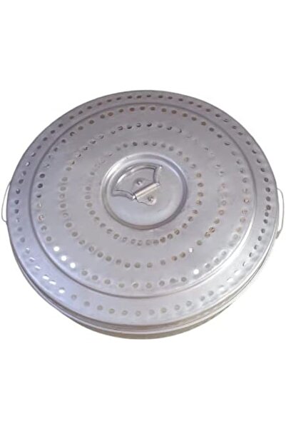 SAQOWARE Alsaqer Aluminium Kubbos Dabba | Traditional Arabic Bread Box | Regag Storage | Arabic Brea