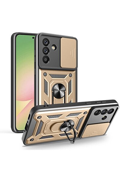 SKYDDAR INNOVATION Husă pentru Samsung Galaxy A56 5G, CamShield, inel magneti...