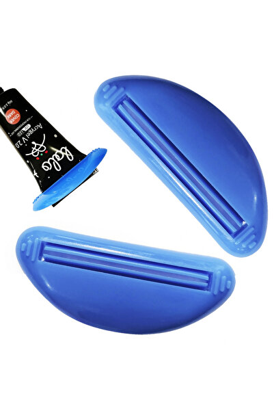 zola Toothpaste squeezer set, Zola®, 2 pieces, economical, 9x3.5 cm, blue