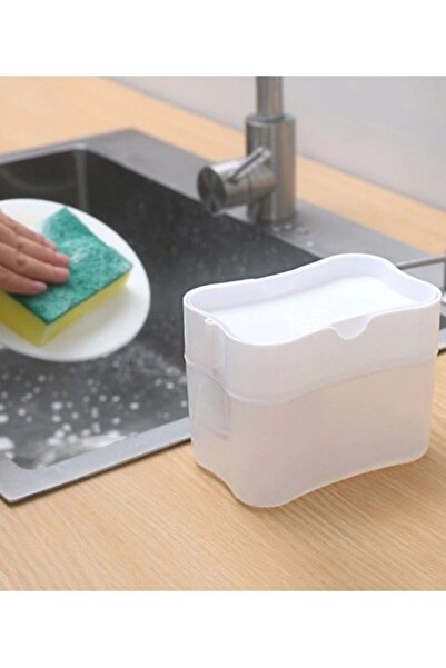 zola ® 2-in-1 dispenser with sponge and dishwashing detergent dispenser included