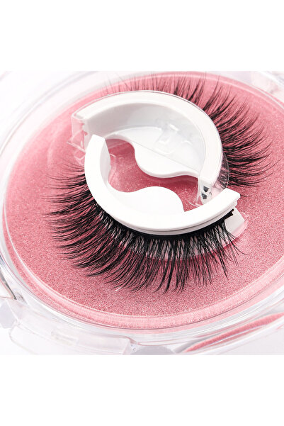 choice2 ZD07 Reusable Self-Adhesive False Eyelashes, Full Strip Eyelash, Glue-Free, 3 Seconds to Wear Lashes