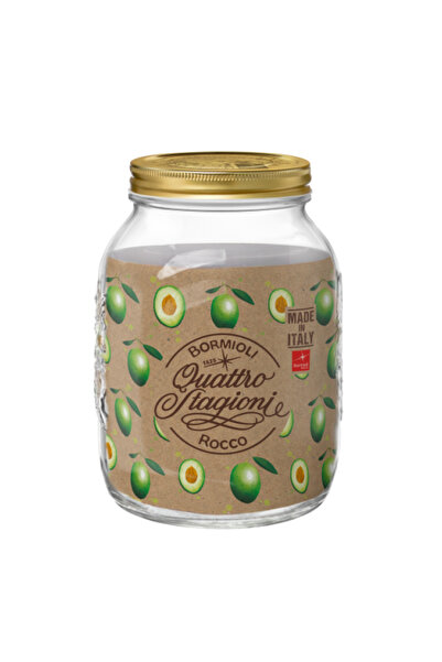Bormioli Rocco Jar with lid BORMIOLI QUATTRO STAGIONI, 3175ml, D16xH21.8cm (3.57763)
