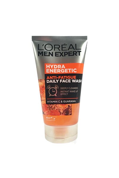 L'oreal Men Expert Hydra Energetic Anti-Fatigue Face Wash Cleansing Gel, Vitamin C, 100ml FMD11200