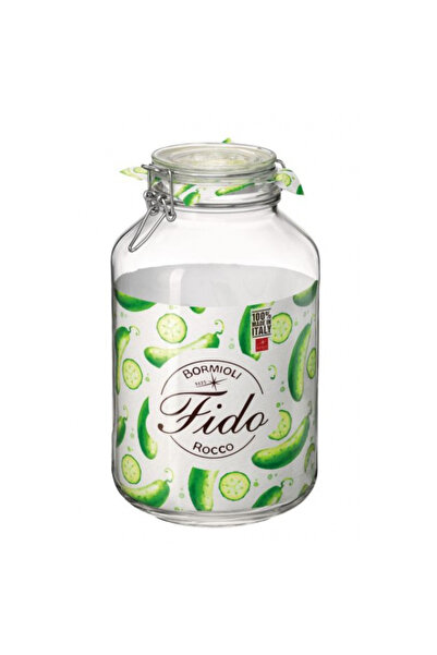 Bormioli Rocco Jar with airtight seal BORMIOLI FIDO, 4000ml, D16xH27.9cm (1.49260)