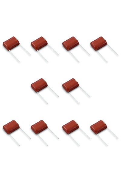 ELEKTROMALL 225J 400V, 2200nF 400V, 2.2uF 400V 20mm Damla Tipi Polyester Kond...