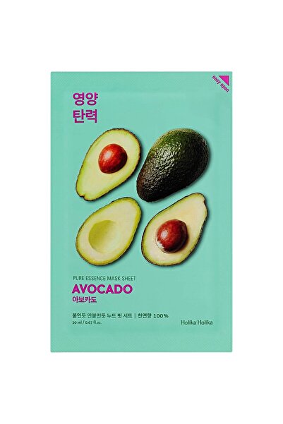 Holika Holika Masca fata calmanta cu Avocado Holika Holika Pure Essence, 20 ml