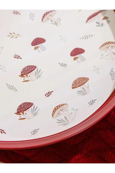 LC Waikiki Lcw Home Printed Metal Tray 34 cm (W5)