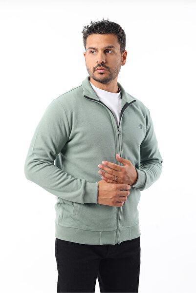 Rodrigo سويت شيرت سيلانيك للرجال مصنوع من القطن بنسبة 100% بسحاب كامل