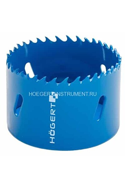 HOEGERT Διμεταλλικό τρυπάνι 80 mm χάλυβα, M42 HT6D466