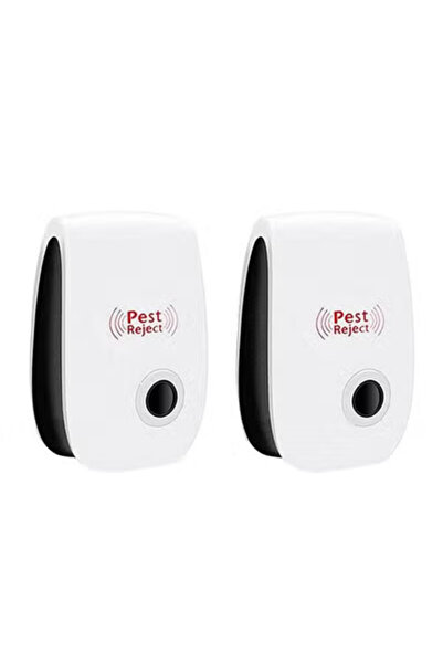 Taimi مجموعة من 8 قطع - جهاز طرد الحشرات بالموجات فوق الصوتية للفئران والصراصير والبعوض والحشرات الأخرى، لون أبيض