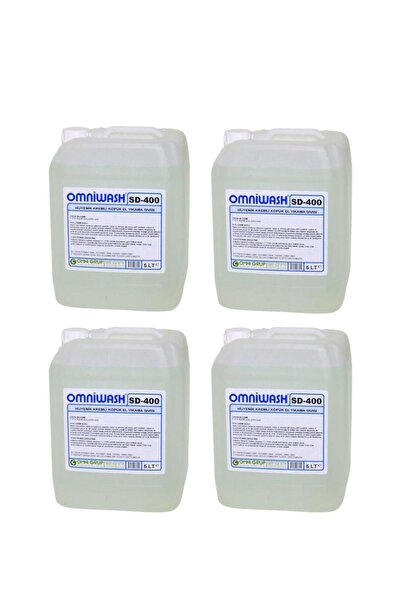 Omniwash صابون سائل لليدين رغوي صحي SD-400 سعة 5000 مل، 4 قطع